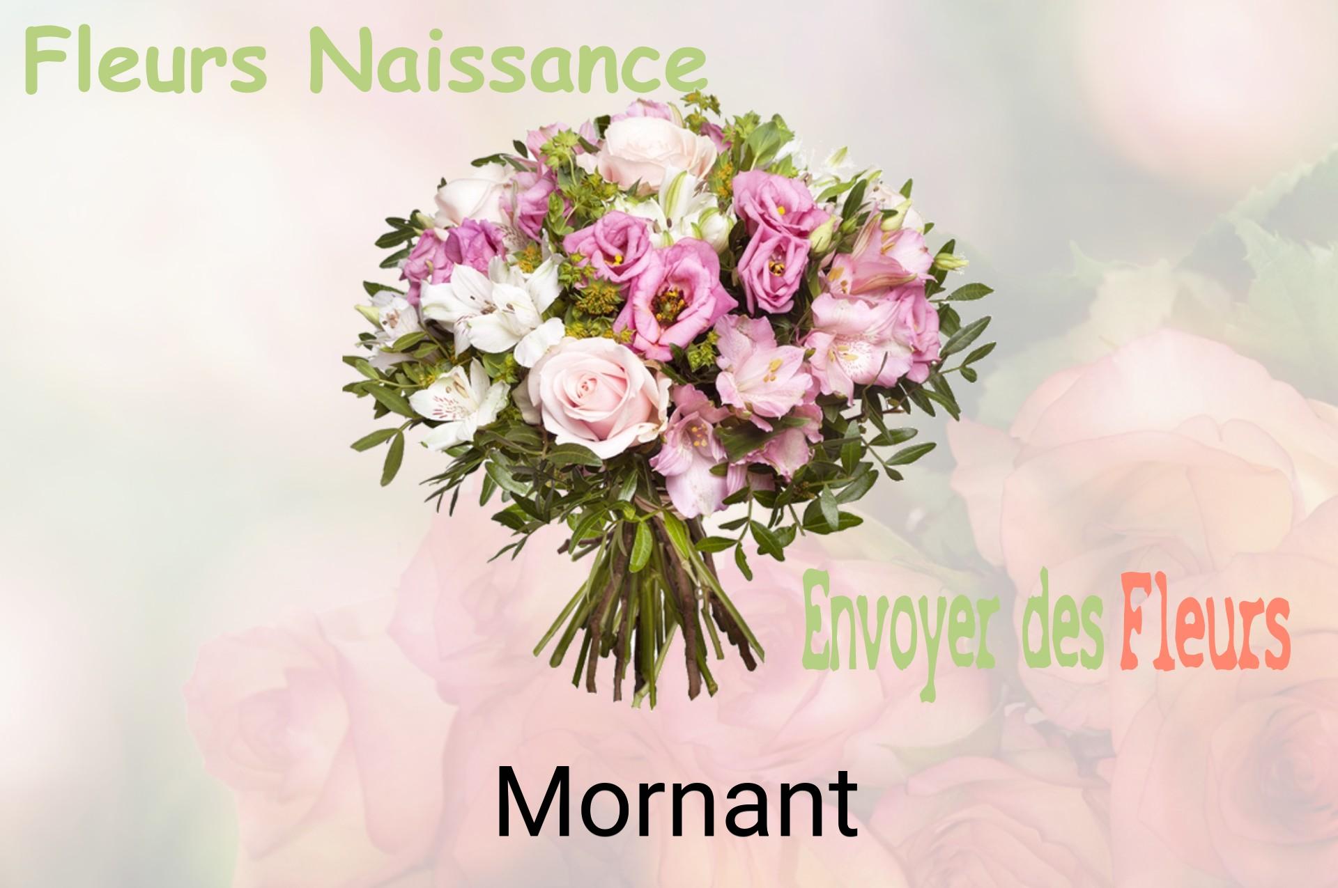 Bouquet de fleurs de naissance livré à Mornant